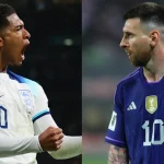 Messi contra Bellingham: Argentina e Inglaterra fazem semifinal de peso na Copa do Mundo