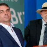 Lula mantém 38% no 1º turno, mas empata com Flávio no segundo, aponta pesquisa