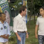 Justiça manda Felipe Cecílio devolver banners de adversários que ele retirou em Goiânia