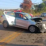 Acidente entre dois veículos na GO-462 deixa quatro pessoas feridas em Santo Antônio de Goiás nesta terça (8)