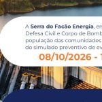 Sefac promove simulado preventivo de evacuação em comunidades do entorno da UHE Serra do Facão