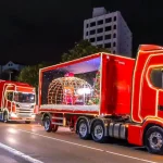 Caravana de Natal da Coca-Cola passa em Goiás